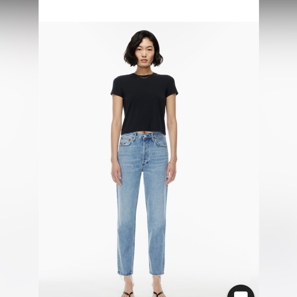 Agolde Fen high waisted tapered jean, like new size 26